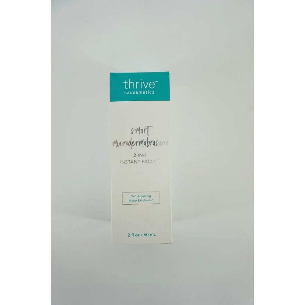 NEW Thrive Causemetics Smart Microdermabrasion 2-in-1 Instant Facial 2oz 60ml